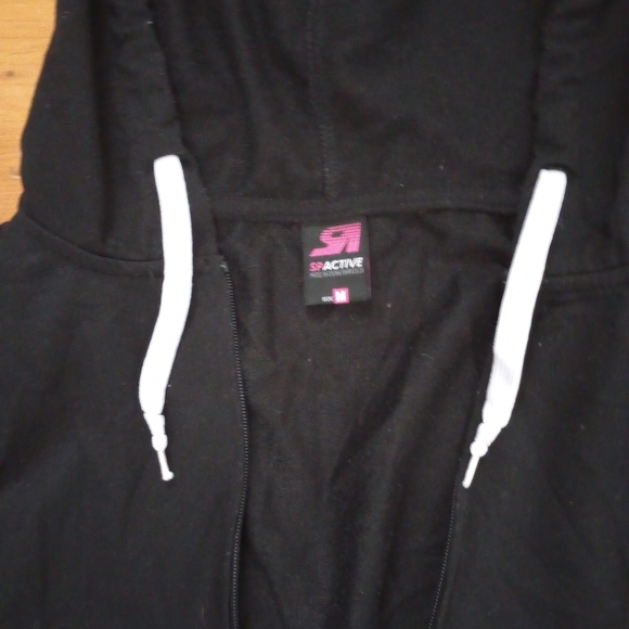 Sp active zip up sleeveless hoodie - Picture 2 of 2